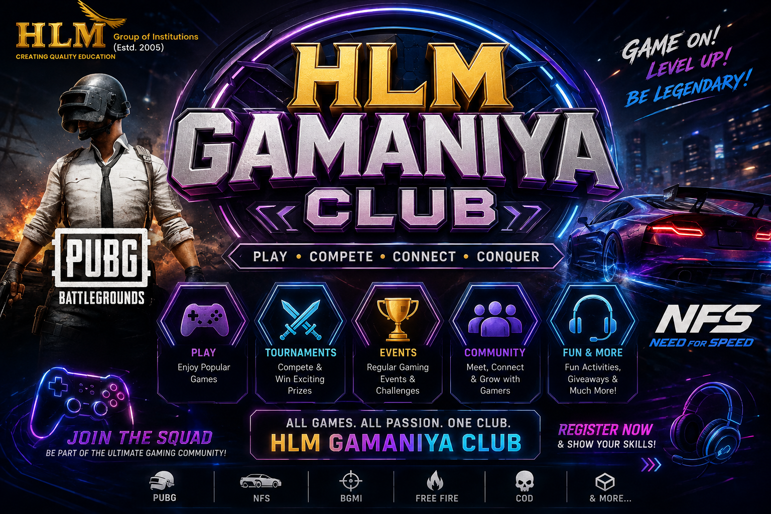 🎮 HLM GAMANIYA CLUB